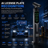 Terminal de Visualización de Carriles ANPR Zento D80 5MP, Pantalla LED Bicolor para Peaje con Pago por Código QR, Sistema de Gestión de Estacionamientos IP65