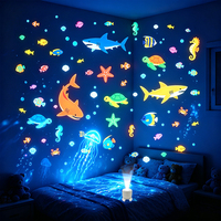 Projecteur LED rotatif dynamique à brancher, veilleuse colorée, thème océan, ambiance chambre, maison, enfants