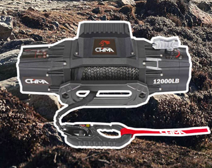 Kit de récupération tout-terrain 4x4 avec treuil électrique 12V, câble synthétique, télécommande sans fil et support de pare-chocs pour SUV et Jeep – Accessoire de <span class=keywords><strong>remorquage</strong></span> - Product Image 4