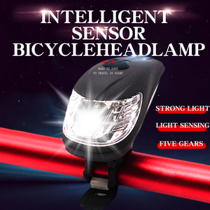 RTS USB ricaricabile intelligente sensore di controllo della luce LED fari della bicicletta impermeabile 5 modalità super luminoso <span class=keywords><strong>mountain</strong></span> <span class=keywords><strong>bike</strong></span> luci - Product Image 3