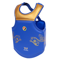 Protection corporelle WESING pour arts martiaux, usage professionnel en compétition, protège-poitrine Sanda pour homme et femme