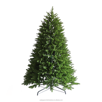 Sapins de Noël artificiels en PE de haute qualité avec base de support, lumières LED pré-éclairées, design moderne - Options personnalisées en gros