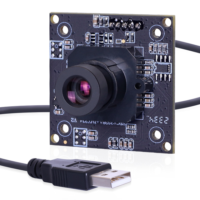 Zhongwei Aoke 14209 IMX334 4K 12mm Lens 35 Distortionless HD USB 2.0 UVC Camera Module CMOS Sensor M12 Mounting 3840X2160 MJPG