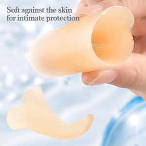 Двухсторонний самоклеящийся бесшовный Силиконовый водонепроницаемый Купальник Новый дизайн консилер с верблюжьим носком нижнее белье охранник - Product Image 5