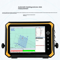 Hi-Target HD-670 Sondeur de profondeur professionnel multifréquence à faisceau unique pour utilisation en bateau IP66 étanche WiFi activé Océan