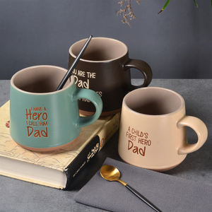 Tazas de café de cerámica hechas a medida, logo grabado como regalo para papá, mamá, abuela, <span class=keywords><strong>abuelo</strong></span>, muestras gratis - Product Image 1