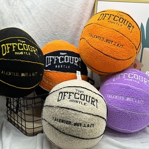 Coussin de basket-ball personnalisé en peluche douce, jouet en peluche de 25 cm, poupée en peluche de basket-ball de 9,84 pouces pour enfants - Product Image 2