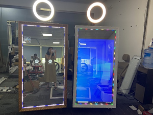 免费送货 最新魔法自拍镜 自动拍照亭 适用于商场 打印机支架 摄影亭 适用于婚礼 - Product Image 4