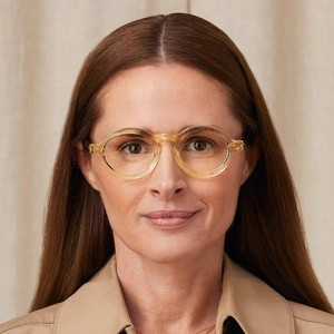 Maidis <b>Round</b> <b>Frame</b> Eyeglasses Black Full-<b>Frame</b> Anti-Blue Light Women's Glasses - Product Image 4