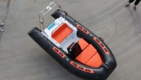 Vente en gros de bateaux pneumatiques de pêche à rames pour 4 personnes, couleur verte, avec coussin