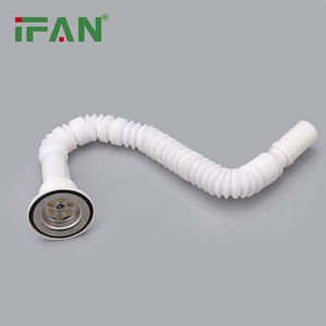 IFAN سعر منخفض حوض المطبخ الحمام أنبوب تصريف النفايات البلاستيك المرن مع مصرف 32/40 خرطوم - Product Image 5