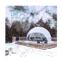 Tente de luxe en toile imperméable 4 saisons pour famille, grand Camping, Safari