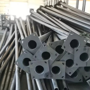 <span class=keywords><strong>Poteau</strong></span> de lampadaire galvanisé 4M 6M 8M 9M 12M 14M Poteaux de lampadaire personnalisé en acier galvanisé à chaud - Product Image 2