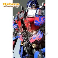 Costume LED de robot Optimus Prime pour Halloween, 2,7 m de haut, mascotte pour adultes, performance, danse