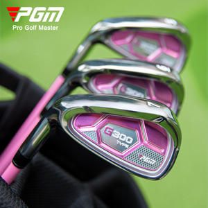 Ensemble complet de clubs de golf pour femmes gauchères PGM LTG025 avec <span class=keywords><strong>driver</strong></span> en titane, poignée en caoutchouc, tiges en graphite et en acier, et sac de golf - Product Image 3
