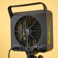 AFEFT 320W CRI 96+ TCIL 98+ 100% Dimmable COB RoHS CE Bi-couleur Contrôle par application Lumière portable Équipement de studio 3000-8000K Alimenté par courant alternatif
