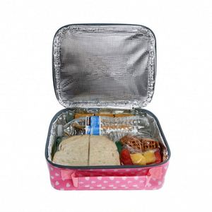 Lonchera Aislada y Lavable para Niños y Niñas, Bolsa de Almuerzo con Brillantina - Product Image 2