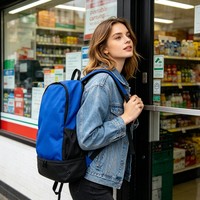 Mochila Casual Elegante y Resistente, Fácil de Transportar en Auto y como Bolso de Padre, con Logotipo Personalizado, Mochila Deportiva, Diseño Simple, Duradero y Confiable