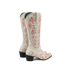 BUSY GIRL XY4822 <span class=keywords><strong>Botas</strong></span> de vaquero para mujer <span class=keywords><strong>Botas</strong></span> Country sapatos femininos Festival de música <span class=keywords><strong>Botas</strong></span> hasta la rodilla <span class=keywords><strong>Botas</strong></span> occidentales - Product Image 5