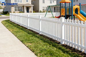 Clôture en métal pour jardin, design personnalisé, <span class=keywords><strong>pas</strong></span> <span class=keywords><strong>cher</strong></span>, en aluminium, clôture en sel, en vente, revêtement en poudre, durable, facile à assembler, lattes de clôture - Product Image 4