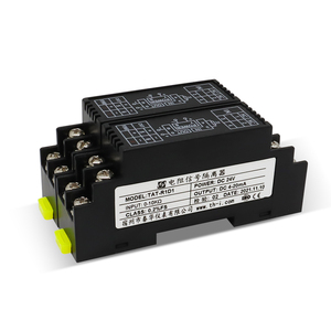 Módulo transmisor de temperatura de termopar de montaje en riel DIN <span class=keywords><strong>K</strong></span> <span class=keywords><strong>S</strong></span> J 4-20mA aislador de señal de voltaje de corriente 0-10V Material plástico - Product Image 1