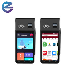 Terminal de point de vente intelligent Android avec EMV PCI Visa PayWave Mastercard <span class=keywords><strong>PayPass</strong></span>, imprimante de reçus 58 mm, 4G WiFi pour les entreprises mobiles - Product Image 4