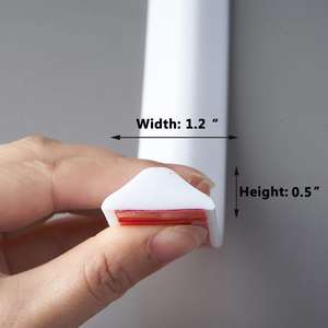 Penahan Air Karet Silikon untuk Kamar Mandi, Strip Anti Air - Product Image 4