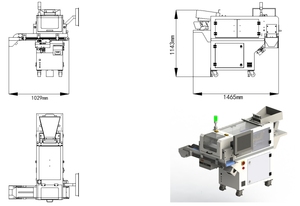 Machine de comptage automatisée VBP pour connecteurs électroniques précieux Condensateurs Résistances Puces électroniques avec protection de surface - Product Image 2