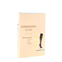 Boîtes d'emballage personnalisées écologiques haut de gamme avec revêtement UV pour bas, sous-vêtements et chaussettes originales pour femmes, adaptées aux articles en fourrure