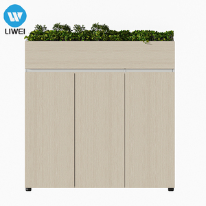 خزانة ملفات مكتبية خشبية حديثة ومتينة من LIWEI مع أكثر من 4 أدراج وتصميم زهور للاستخدام التجاري - Product Image 4