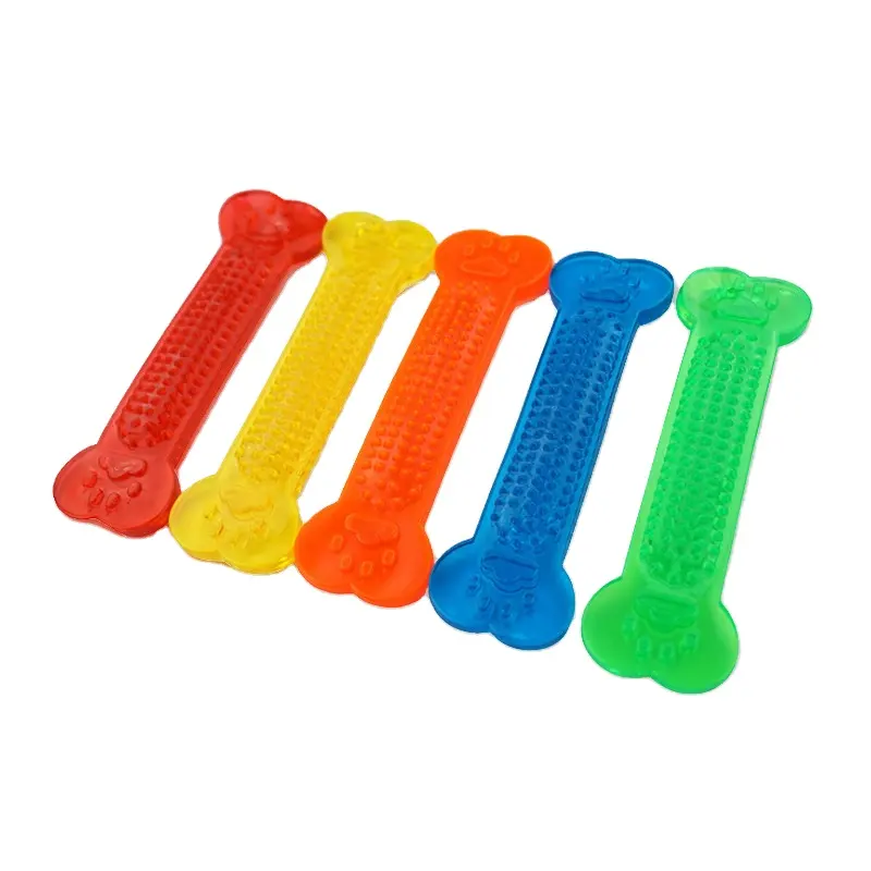 Fabriek Groothandel Verkoper Ultra Duurzaam Niet-giftig Pvc Bone Dog Chew Toys Bone