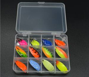 Meilleure vente 21 pièces pêche Spinner leurre cuillère ensemble accessoires de pêche Pesca artificiel dur appât métal engins de pêche - Product Image 5