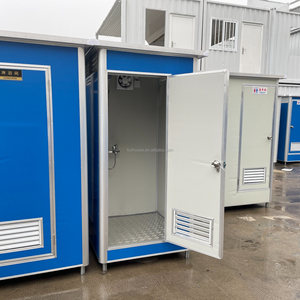 Thiết kế hiện đại prefab nhà vệ sinh di động công cộng ngoài trời phòng tắm vòi hoa sen cho cắm trại văn phòng cửa hàng làm bằng thép Sandwich Panel - Product Image 5