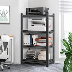 ชั้นวางของสำนักงาน 3 ชั้น ชั้นวางโลหะสำหรับเครื่องพิมพ์ เครื่องถ่ายเอกสาร คอมพิวเตอร์ พร้อมดีไซน์อเนกประสงค์ - Product Image 2