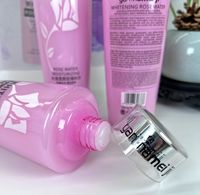 Toner Wajah 450ml untuk Wanita, Melembapkan, Mencerahkan, Mengontrol Minyak, Membuat Wajah Bercahaya, Esens Pelembap, Toner Air Mawar Pink