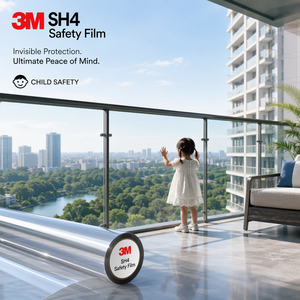 3M Security Window <strong>Film</strong> PET <strong>Safety</strong> Window <strong>Film</strong> Anti Shatter UV Protection Heat Insulation 2 Mil Building <strong>Glass</strong> Security <strong>Film</strong> Hotel - Product Image 3