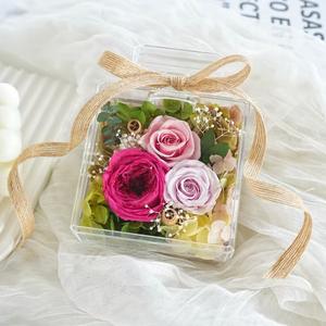 Flacon <span class=keywords><strong>de</strong></span> parfum en rose éternelle, cadeau floral <span class=keywords><strong>de</strong></span> luxe, Saint-Valentin, fête des mères, faveur <span class=keywords><strong>de</strong></span> mariage, décoration <span class=keywords><strong>de</strong></span> table, <span class=keywords><strong>fleur</strong></span> éternelle du Yunnan - Product Image 1