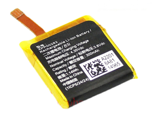 3.8V 300mAh app00282 Pin cho tambour Chân Trời 2 <span class=keywords><strong>2nd</strong></span> thế hệ thông minh đồng hồ ắc quy pin - Product Image 1