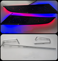 Kit d'éclairage d'ambiance LED pour l'intérieur de voiture Cardoo, style carbone étoilé, pour Toyota Corolla Altis/Cross 2022-2025