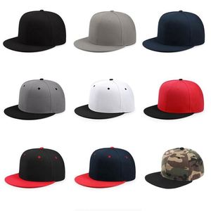 Casquette plate tendance pour homme, nouvelle casquette de baseball tendance, casquette hip hop bicolore - Product Image 1