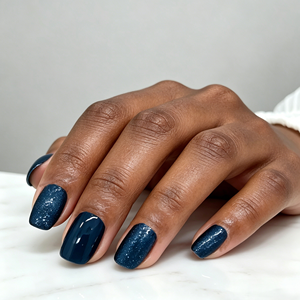 <span class=keywords><strong>Uñas</strong></span> Postizas <span class=keywords><strong>ImPRESS</strong></span> X WICKED GOOD 'Know Your Power' Azules Cortas Squoval, Adhesivo Mejorado con Duración de 10 Días, Incluye <span class=keywords><strong>Uñas</strong></span> Postizas - Product Image 1