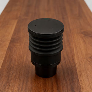 Tolva de Dosis Única <span class=keywords><strong>Eureka</strong></span> Atom Personalizada, Ecológica, de Acero Inoxidable con Silicona, Cero Retención, Anodizada en Negro, de Lujo - Product Image 5