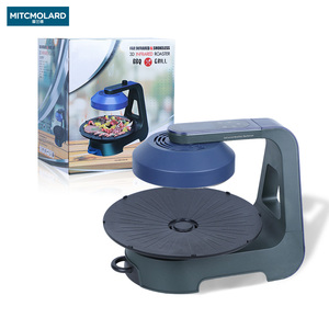 Grill électrique sans fumée MITCMOLARD, barbecue infrarouge sain, plaque <span class=keywords><strong>de</strong></span> <span class=keywords><strong>cuisson</strong></span> antiadhésive, barbecue <span class=keywords><strong>de</strong></span> table pour la maison - Product Image 5
