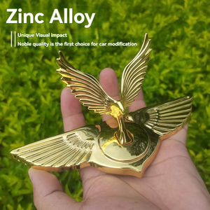 Autocollant 3D Métal Aile d'Aigle pour Capot Avant de <span class=keywords><strong>Voiture</strong></span>, Personnalisation Nouveau Style Chinois Chic, Installation Sans Perçage, <span class=keywords><strong>Logo</strong></span> de <span class=keywords><strong>Voiture</strong></span> Avant - Product Image 5