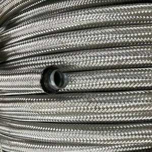 Conduit flexible tressé en acier inoxydable 304, 8 mm, pour la protection des câbles métalliques - Product Image 1