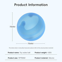 Ballons d'eau réutilisables HMJ - Boules d'eau en silicone auto-scellantes sans aimants pour enfants, jouets de piscine écologiques pour l'été, lot multiple
