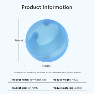 2025 nouveau été piscine jouet fête boule d'eau <span class=keywords><strong>Polo</strong></span> bombes facile rapide remplissage auto-scellant magique 2 pouces Silicone réutilisable ballons d'eau - Product Image 5