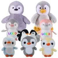 Porte-clés en peluche personnalisé de 4 pouces, animaux en peluche, jouets en peluche Kawaii, Capybara, pingouin, poisson