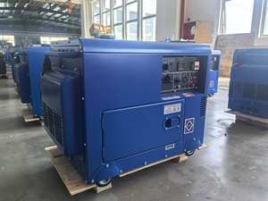 Groupes électrogènes diesel de type 4 temps 5500W silencieux refroidis par air - Product Image 4