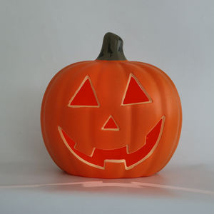 Scène de lanterne d'Halloween décorée d'une variété d'expressions Décorations de <span class=keywords><strong>citrouille</strong></span> farfelues Grandes citrouilles évidées - Product Image 6